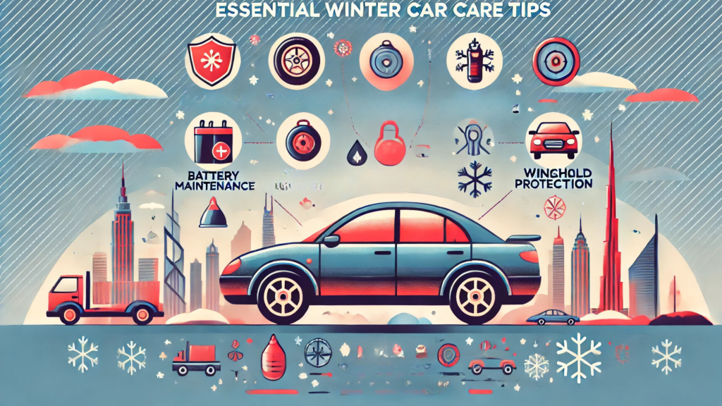wintr car care tips - car insurance in dubai