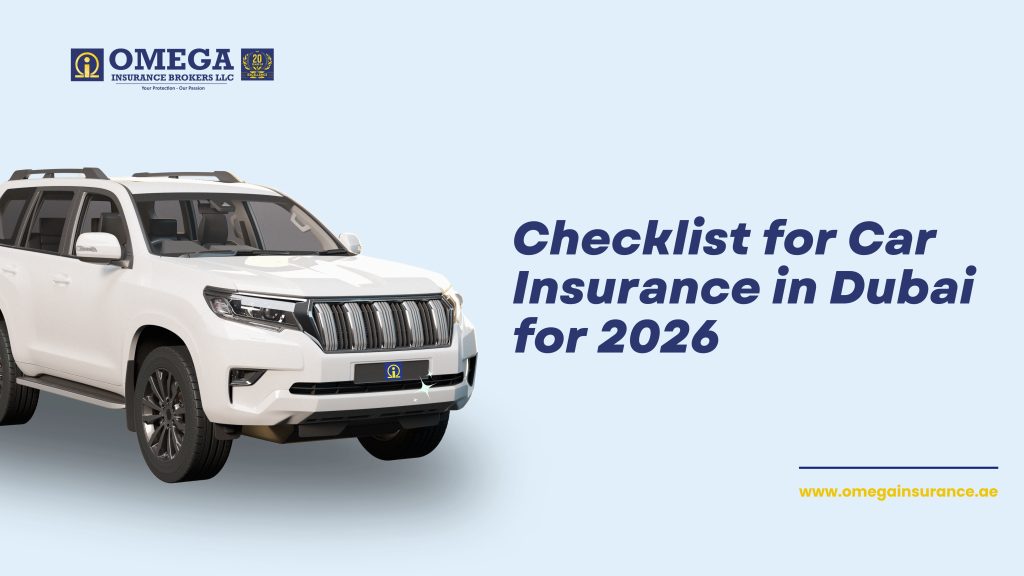 Checklist for Car Insurance in Dubai for 2026