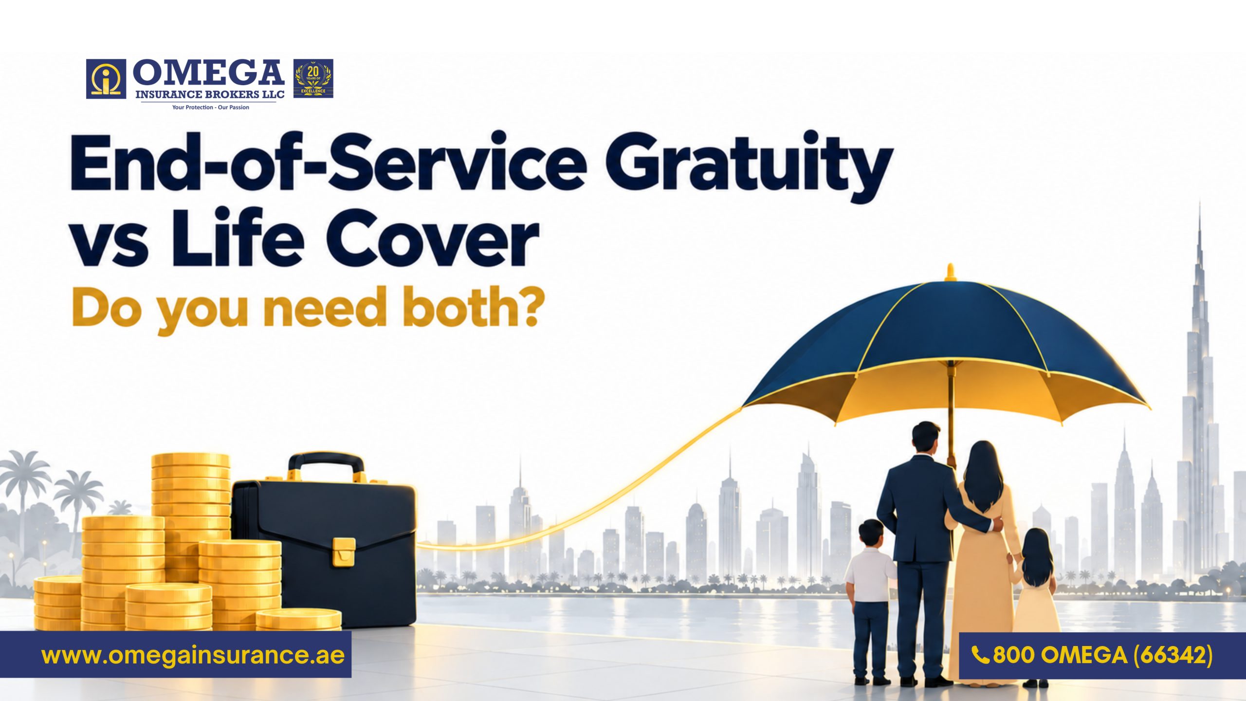 End-of-Service Gratuity vs Life Cover